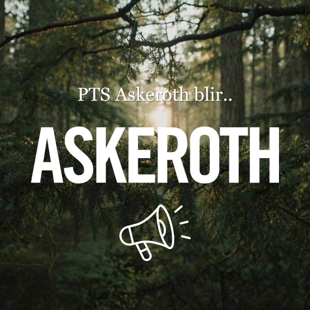 Från och med nu heter vi Askeroth.